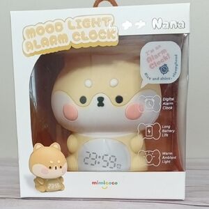 Nana Mood Light Alarm Clock - Yellow